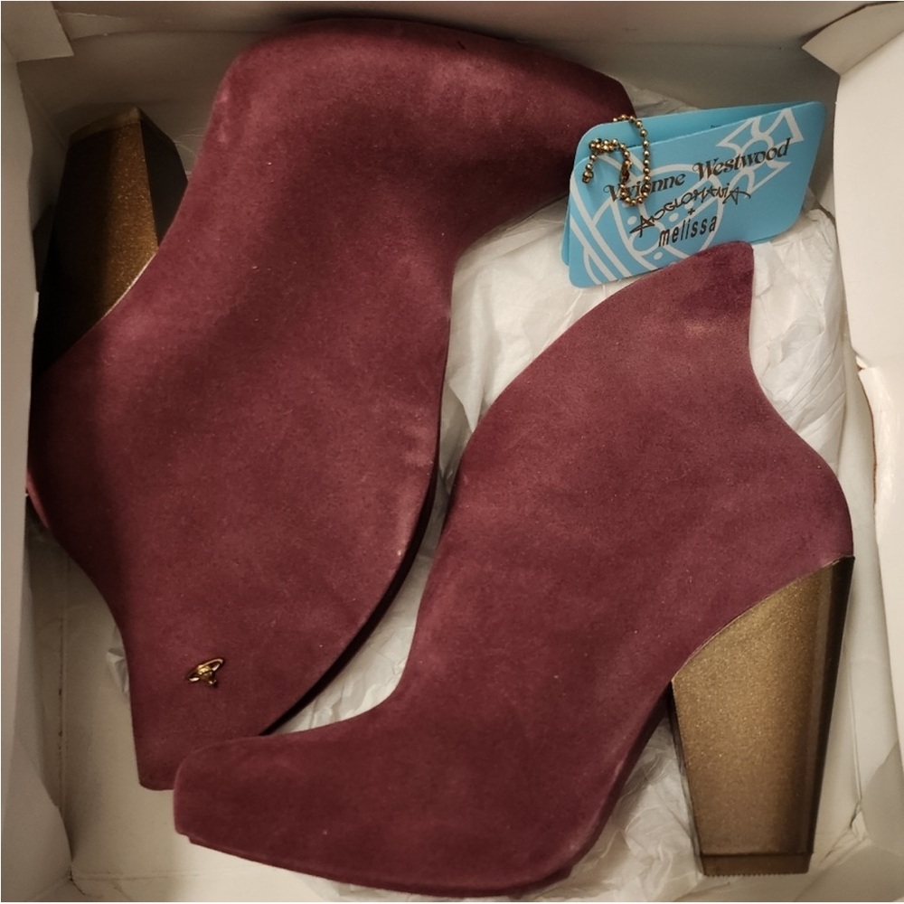 Vivienne Westwood x Melissa women Satyr bootie ankle boots - Picture 4 of 6